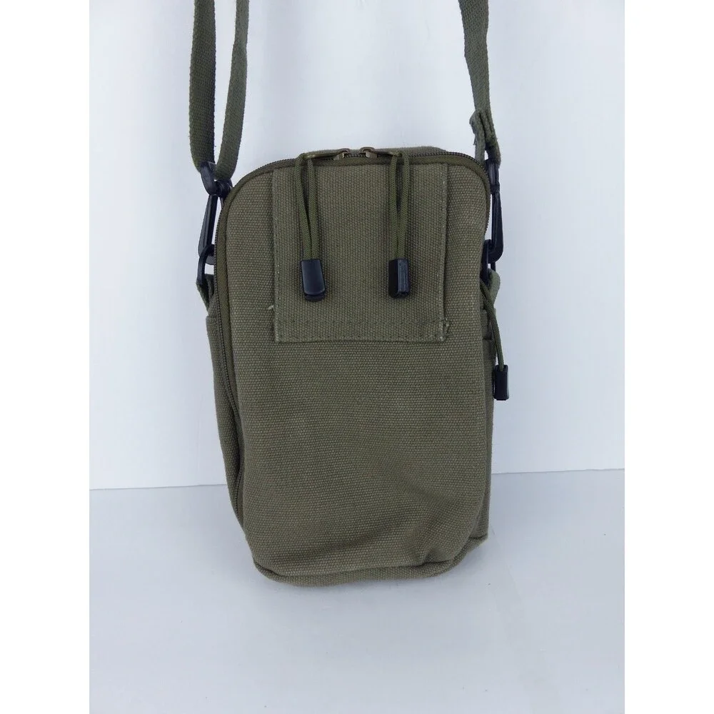 Rothco Military Canvas Shoulder Bag Olive Drab Utility Crossbody EDC Pouch